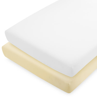 Microfiber - Piece Standard Crib Fitted Sheet