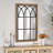 Arched Window Wall Mount Mirror, 37.5"h X 24"w-1771875781