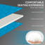 Ensemble de chaise longue pliante Outsunny avec dossier inclinable à 5 niveaux-122099192
