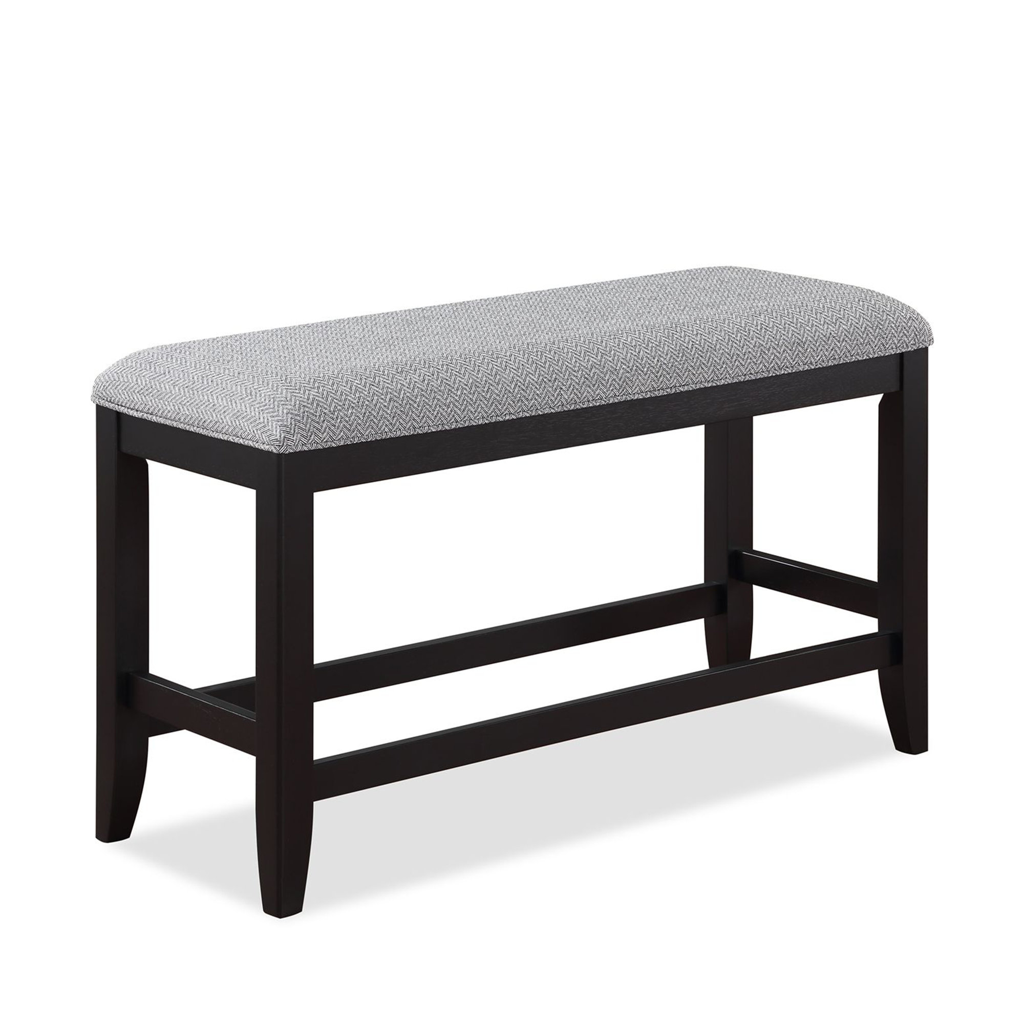 Latitude Run® Transitional Counter Height Bench with Fabric Upholstery ...