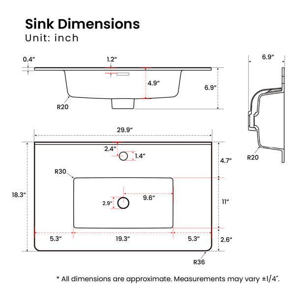 Dimensions du produit