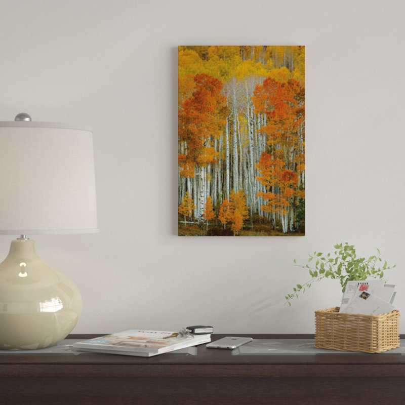 « dalmatien automne » par bill sherrell, reproduction d’impression sur toile tendue, H 12 po x l 8 po x P 0,75 po
