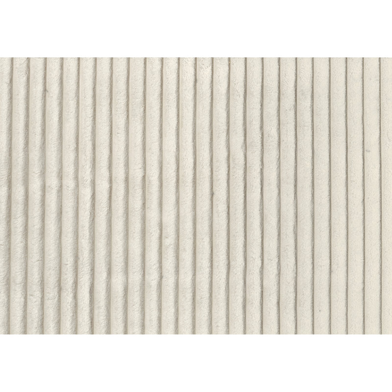 Canapé modulaire avec rangement, tissu en velours côtelé beige et poches