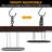 Metal Oval Hanging Pot Rack