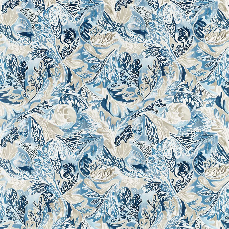 Montipora 100% Cotton Fabric, Harissa/Slate/Insence