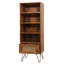 Chetram 1 Drawer Rattan SLim Bookshelf