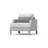 Santrez Powder Coated Aluminum Outdoor Lounge Chair , Sunbrella® Cushions Included