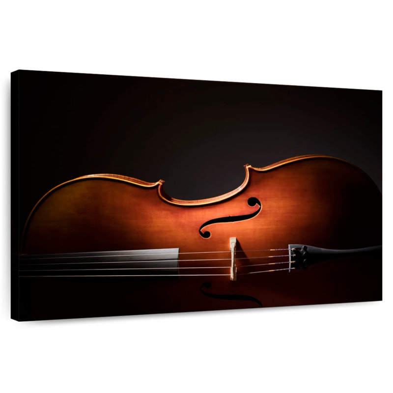 Abarca Cello Curves, 16" H x 24" W