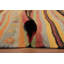 Tapis rayé en laine 5 x 5