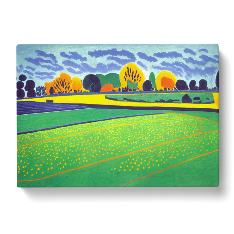 Meadow Painting - Wrapped Canvas, 40cm H x 60cm W x 3cm D