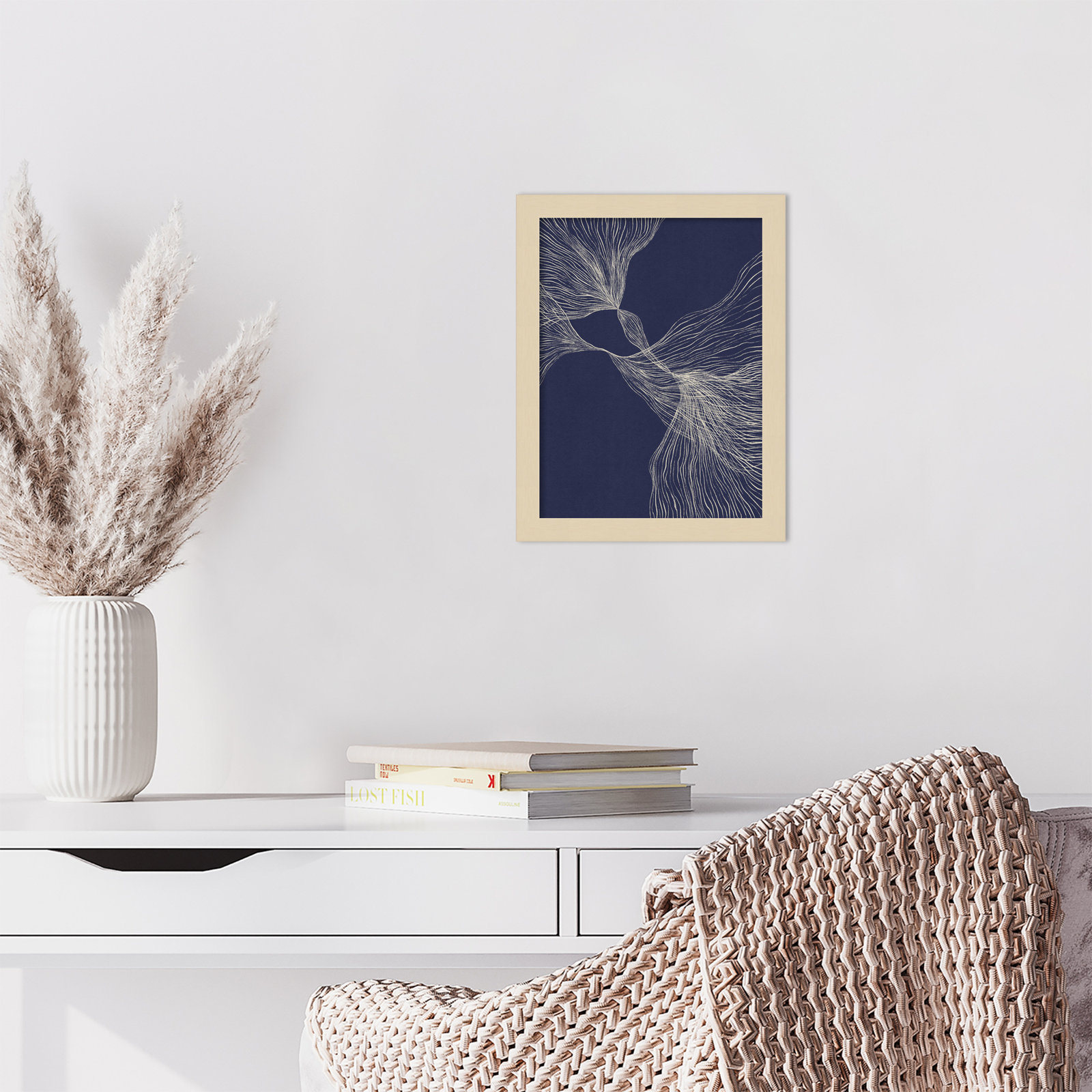 Interaction 1 by Alisa Galitsyna, Brown, 13" H x 10" W x 1" D