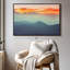 Nature "Art mural matin brumeux Haleakala"-101780647