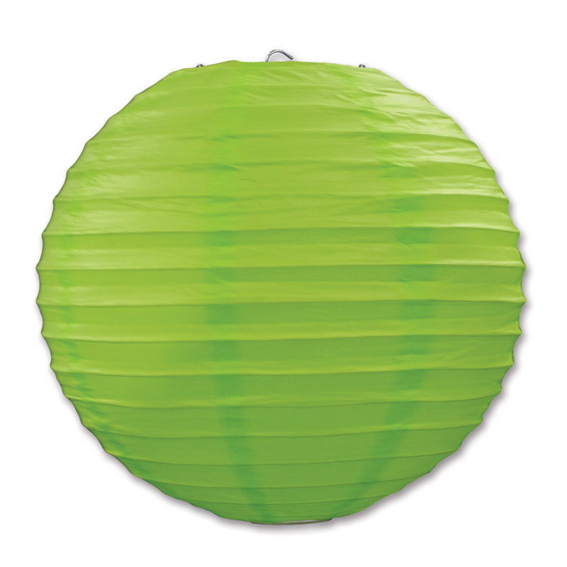 Lanterne en papier, Vert clair