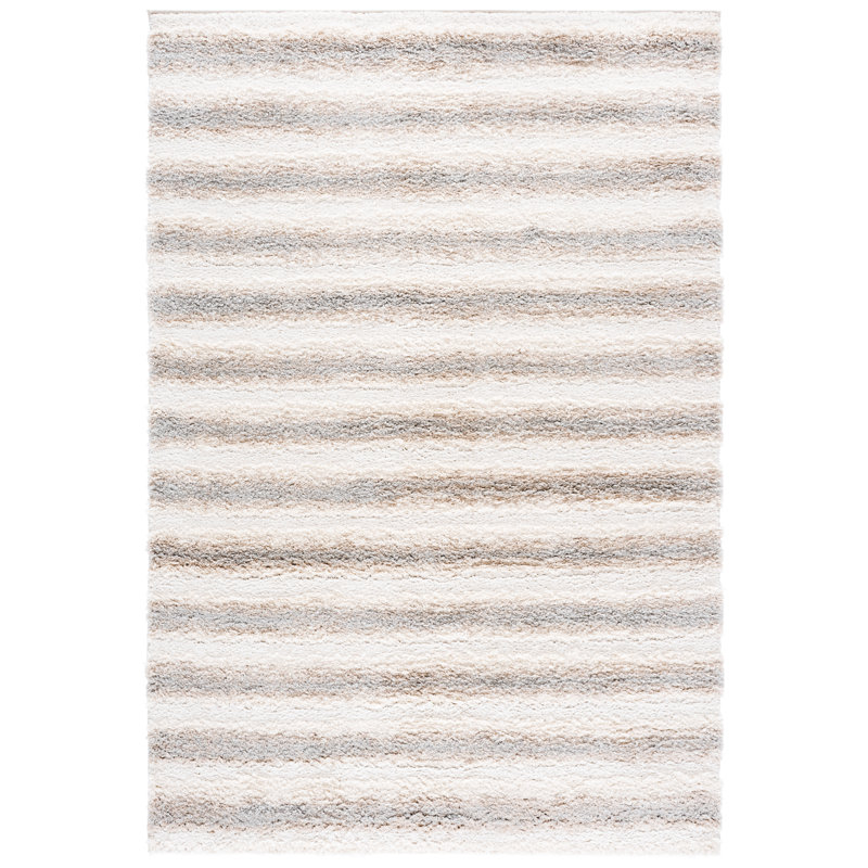 Gemma Shag 602 Performance Striped Rug, Rectangle 8' x 10'
