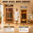 1-2 Person Indoor Far Infrared Luxury Sauna, Low-EMF 1510W/120V Dual Lighting Features with Reading Light & Chromotherapy LED, Clear BT Speaker Sound, Natural Wood Construction,74.8" H x 39.37" Wx 35.43" D