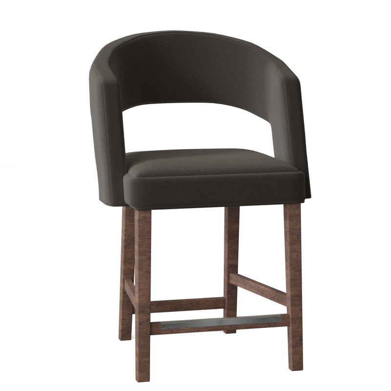 Bryant Upholstered Stool, Perigold Page Pearl, Tobacco
