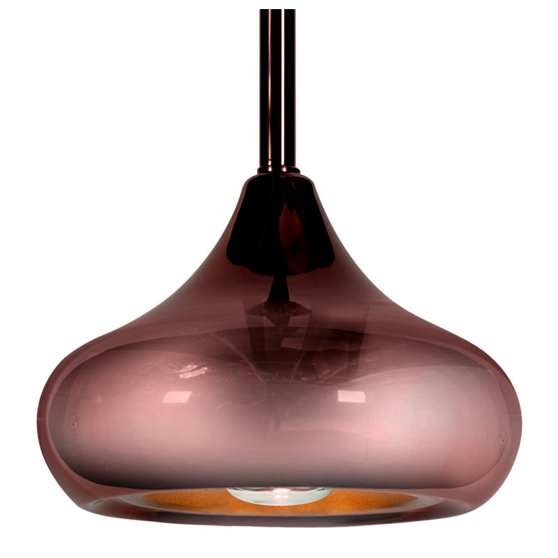 Leawood 1 - Light Copper Dome Pendant
