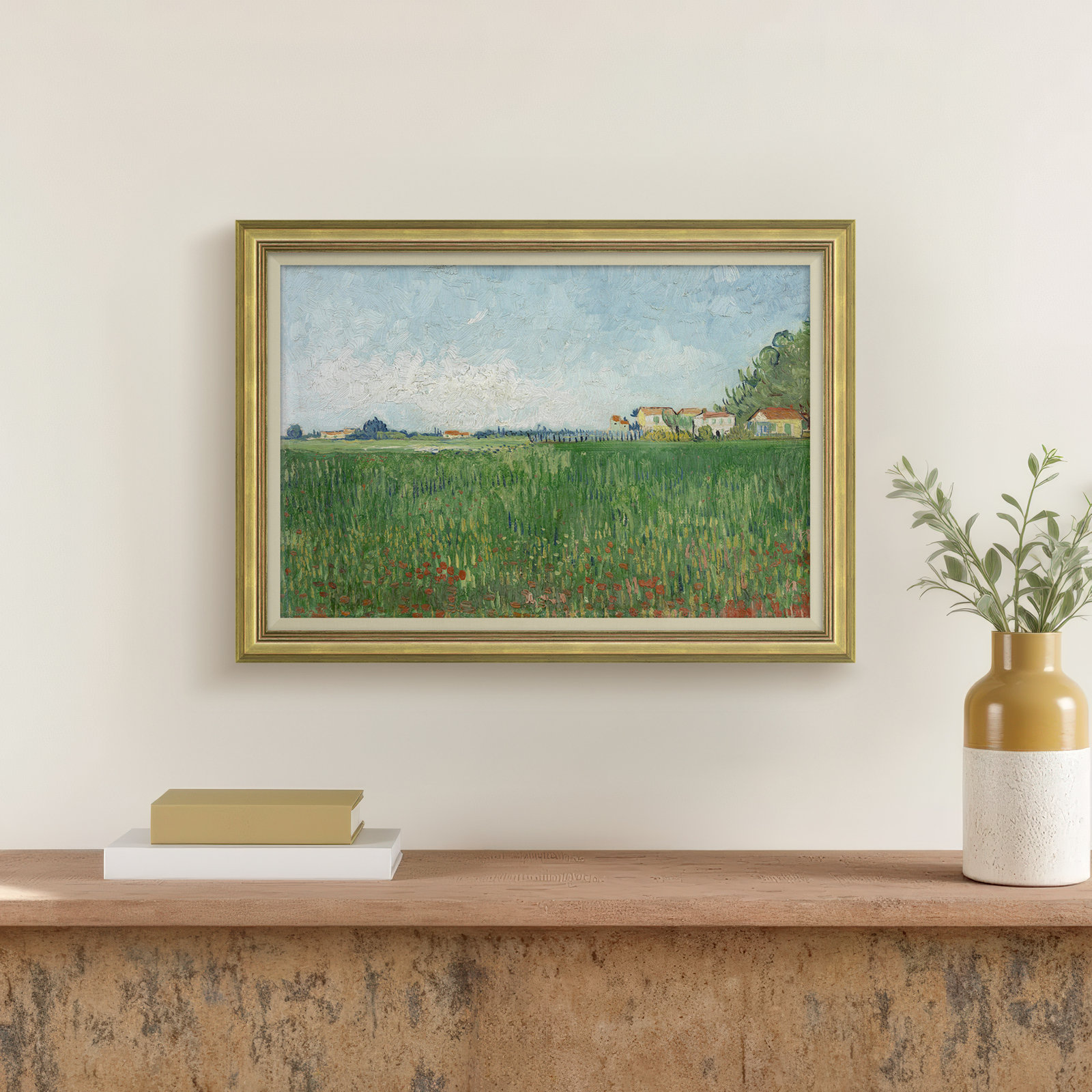 Vincent Van Gogh "French Farm" Painting