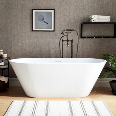 70" Danae Acrylic Freestanding Tub