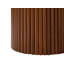 Rubberwood Dining Table with Wood Base