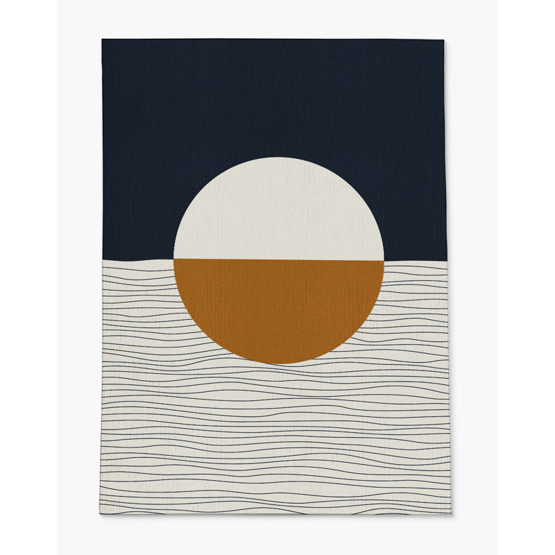 Tapis de chaise rectangulaire Carmy, Orangé, L 36 po x L 60 po