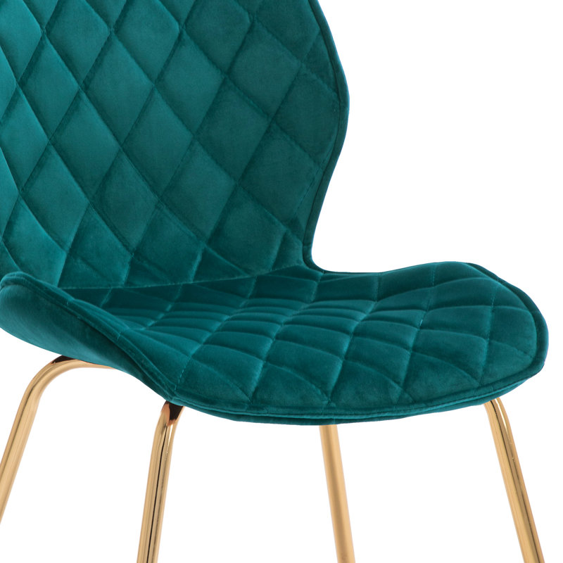 Schiavo upholstered chair, Atrovirens
