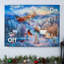 Nuit avant Noël, art mural entièrement éclairé à DEL 18 x 24