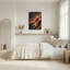 Impression sur toile Layered Red Rock Canyon in Rust and Cream Light-926417164