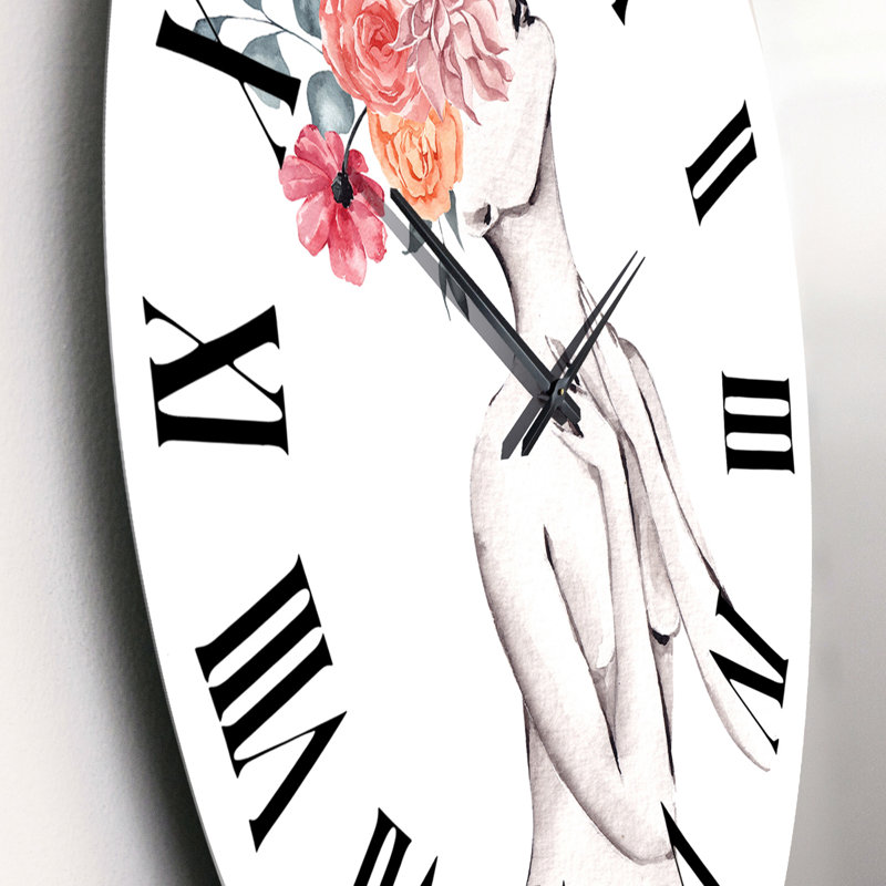 Très grande horloge murale Monecia, Petit