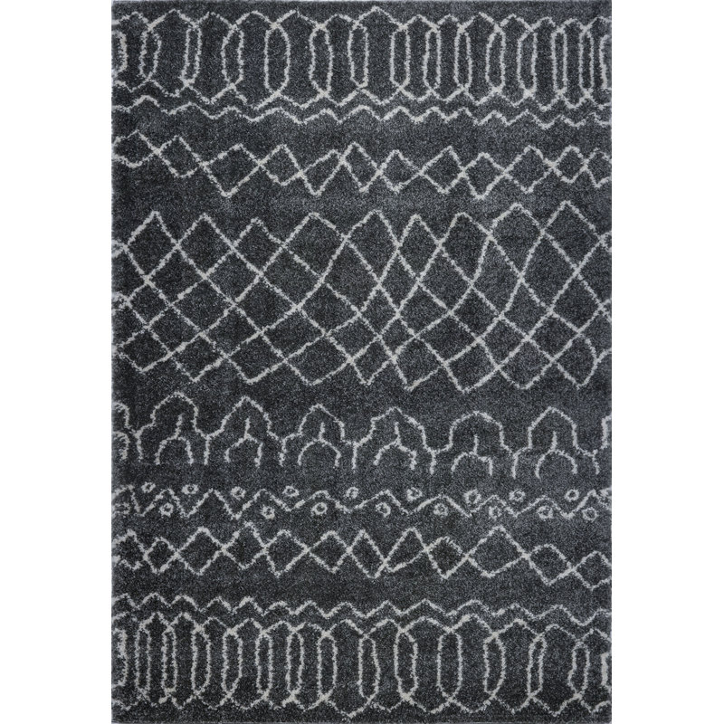 Chesnut Geometric Indoor Rug, Rectangle 5'2" x 7'5"