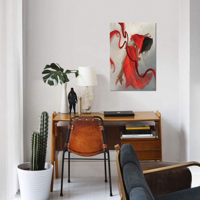 «Transcendent», reproduction d'impression sur toile, H 12 po x l 8 po x P 0,75 po, Toile tendue, Pas de tapis