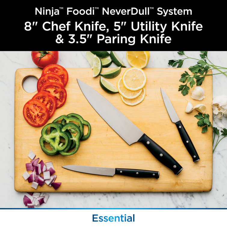 Ninja Foodi Neverdull Essential Knife System 10 Piece Set & Reviews