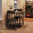 Dining Table Set for 2, Kitchen Table with 2 Upholstered Chairs