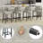 Bisto Upholstered Modern Counter Height Bar Stool with Solid Wood Legs (Set of 4)-1903564800-1903564814
