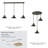 3-Light Round Canopy - Dark Smoke Finish-121780824