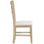 Mobilier de salle à manger de style rustique pour 6 avec banc - Table et chaises Options de sièges confortables-1617909246-1617909244