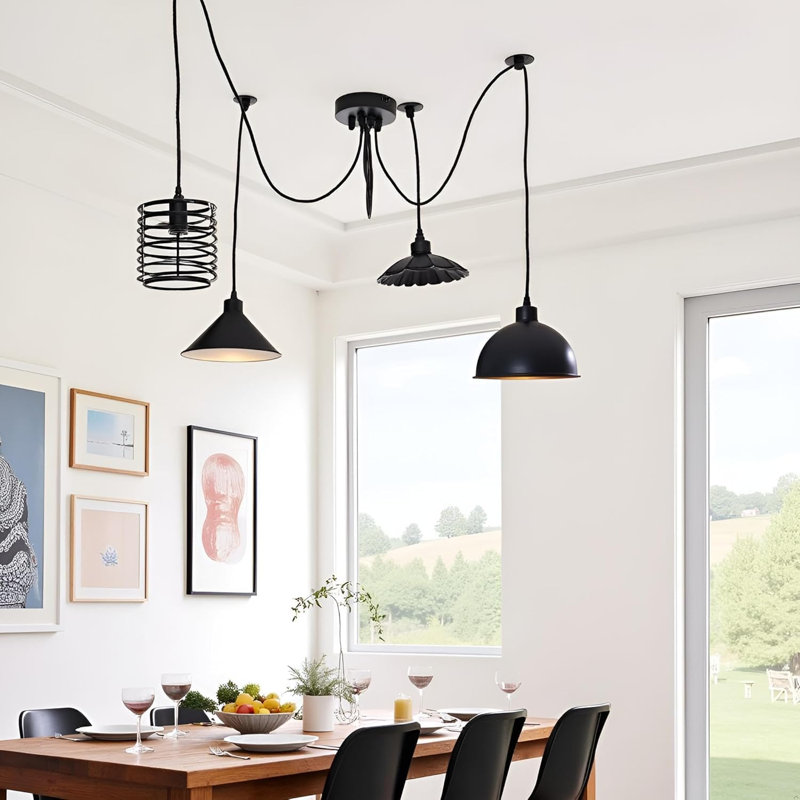 5 - Light Black Pendant, No