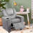 Roomy Toddler Recliner Chair with Cup Holder & Adjustable Footrest, Small Push-Back Kids' Reclining Seat for Ages 1–4, Nursery Armchair-88672015