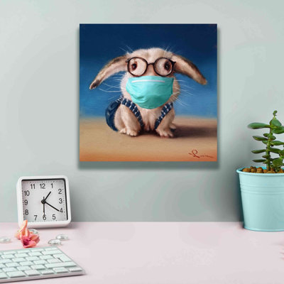 'Back To School - Mask' by Lucia Heffernan, Canvas Wall Art