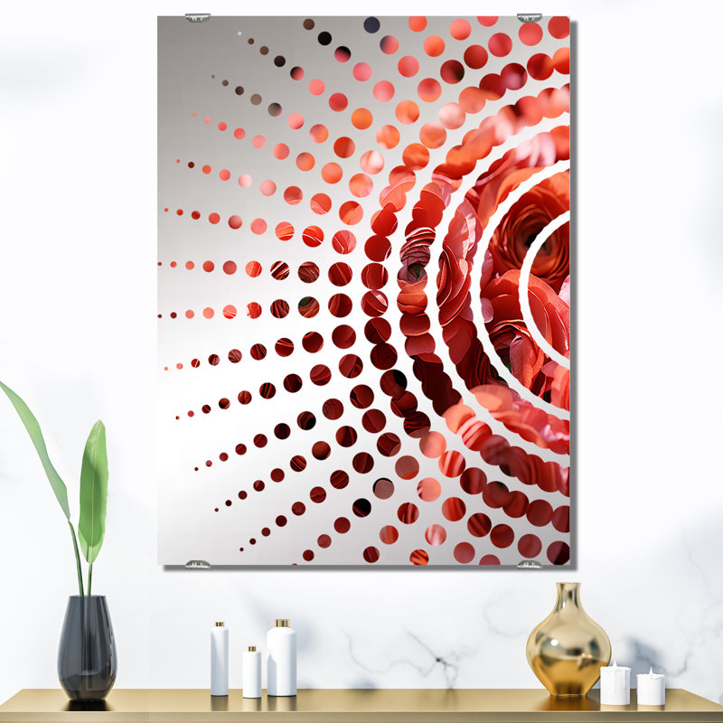 Adiraica - Miroir mural Renoncule MIR141662, 40 po x 30 po