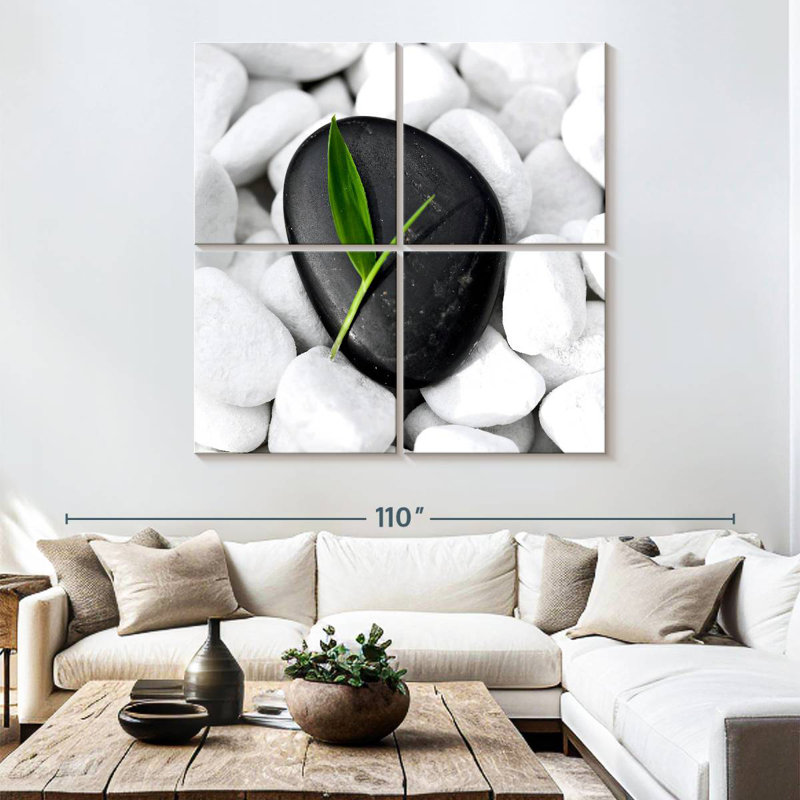 Kerrick Sunlit Zen Stone, 74" H x 74" W