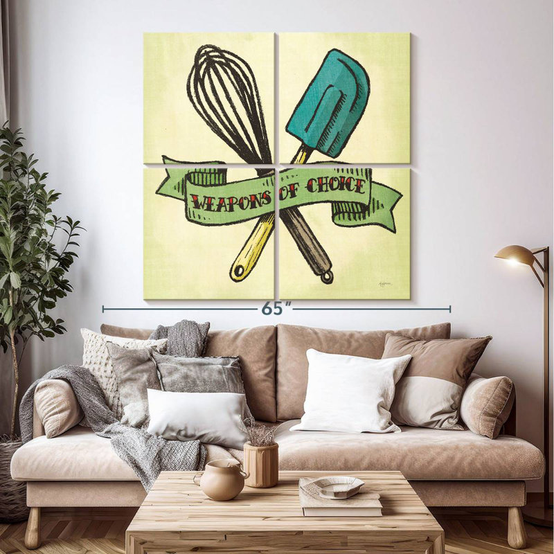 Tergel rétro boulangerie verte III, H 50 po x l 50 po