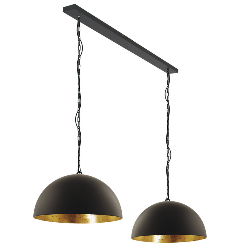 Jagoda 2 - Light Black Dome Pendant