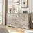 Vintage Design Wooden Farmhouse 7 Drawers Dresser
