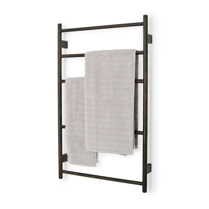 Barre à serviettes murale 26 ", Chêne foncé