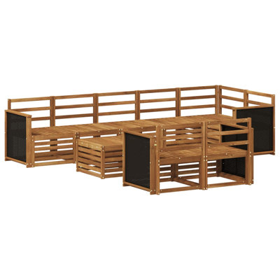 302 cm W Patio Corner Sofa