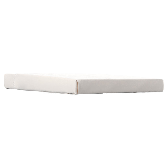 Belledorm 100% Cotton Jersey range 100% Cotton Fitted Sheet, Kingsize (5'), White