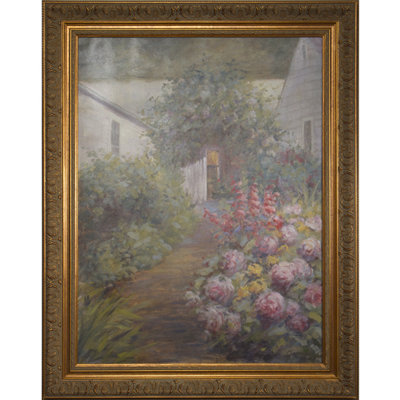 Mossy Stone Walk Print by Clements