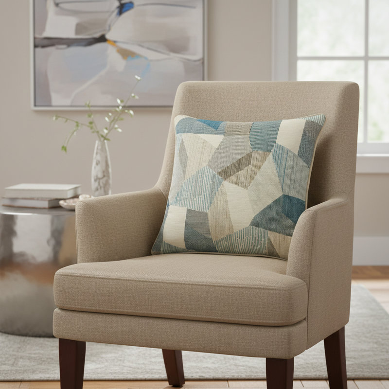Jetson Velvet Square Pillow Cover & Insert