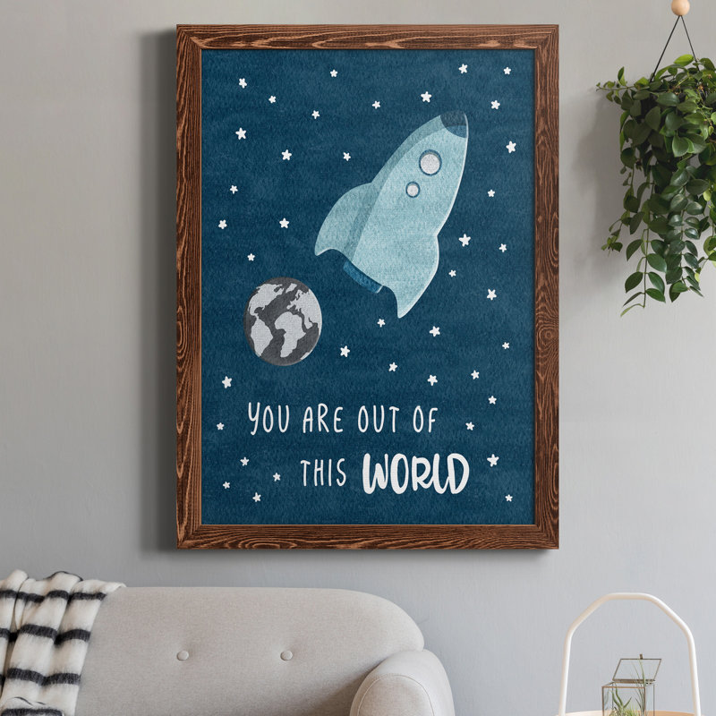 «Out Of This World», reproduction sur toile encadrée, H 31,5 po x l 23,5 po x P 1,5 po, Érable